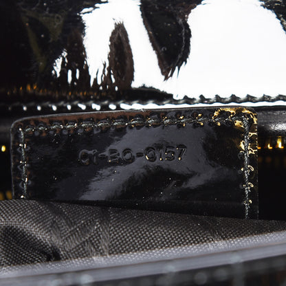 Christian Dior Patent Cannage Large Lady Dior Black 9 of 9