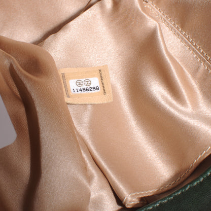 Chanel Lambskin Bubble Quilt Flap Green 7 of 7