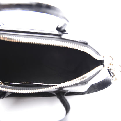 Givenchy Calfskin Crocodile Embossed Small Antigona Black 4 of 9
