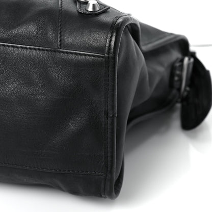 Balenciaga Calfskin Classic Silver Hardware City Black 7 of 7