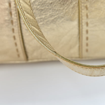 Saint Laurent Metallic Calfskin Medium Muse Gold 16 of 19