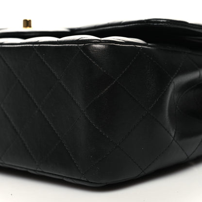 Chanel Lambskin Quilted Jumbo Double Flap Black 10 of 10