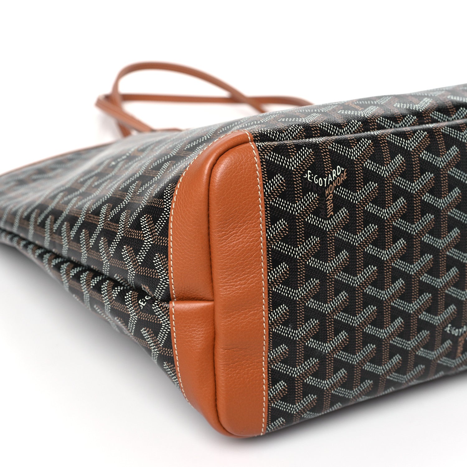 Goyard Goyardine Artois MM Black Gold 9 of 12