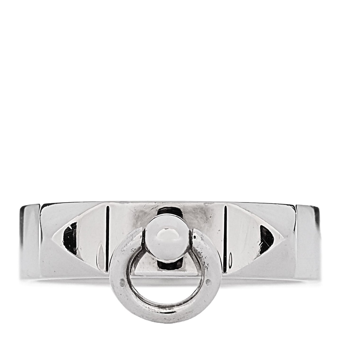 Sterling Silver PM Collier De Chien Ring 54 7