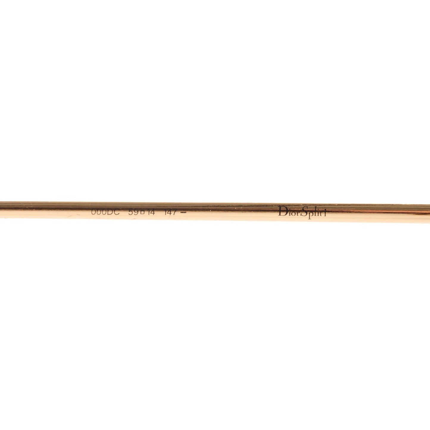 Split 1 Aviator Sunglasses Gold
