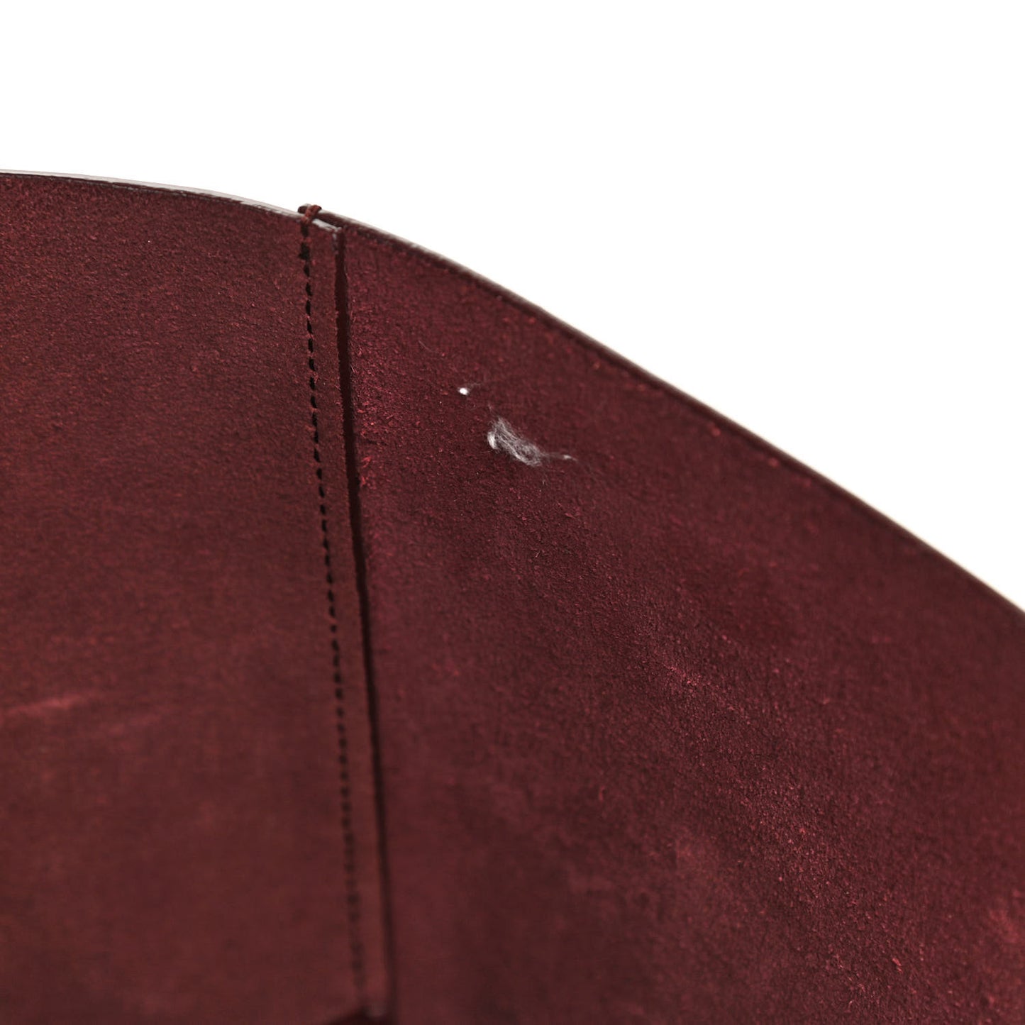 Calfskin Large Shopping Tote Bordeaux