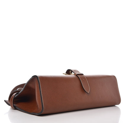Mulberry Natural Leather Small Chiltern Satchel Oak 5 of 7