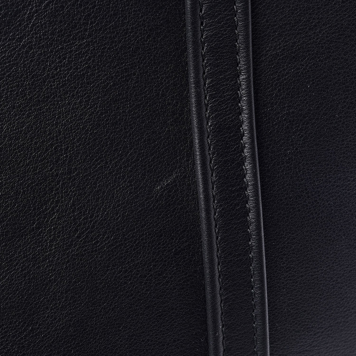 Balenciaga Calfskin Large Laundry Cabas Tote Black 12 of 12