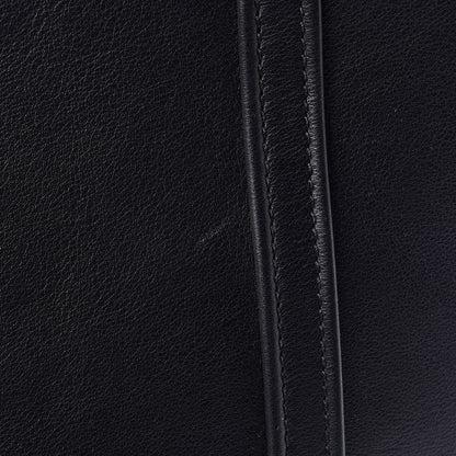 Balenciaga Calfskin Large Laundry Cabas Tote Black 12 of 12