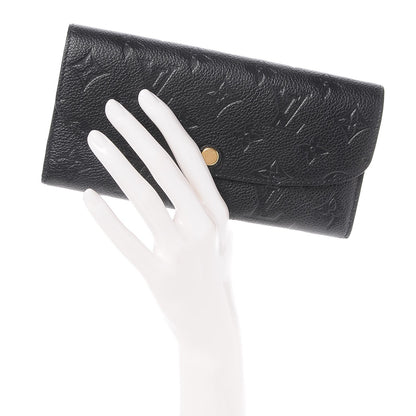 Louis Vuitton Empreinte Emilie Wallet Black Dune 2 of 7