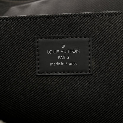 Louis Vuitton Savane Damier Ebene Lion Chapman Pochette Jour GM 6 of 11