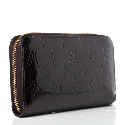Louis Vuitton Vernis Zippy Wallet Amarante 3 of 7