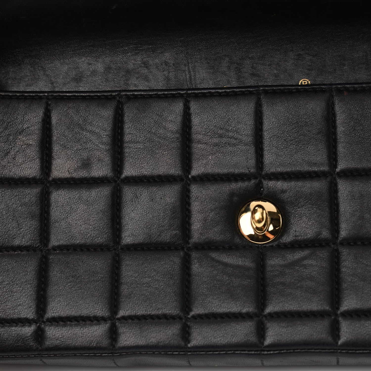 Chanel Lambskin East West Chocolate Bar Flap Black 13 of 14