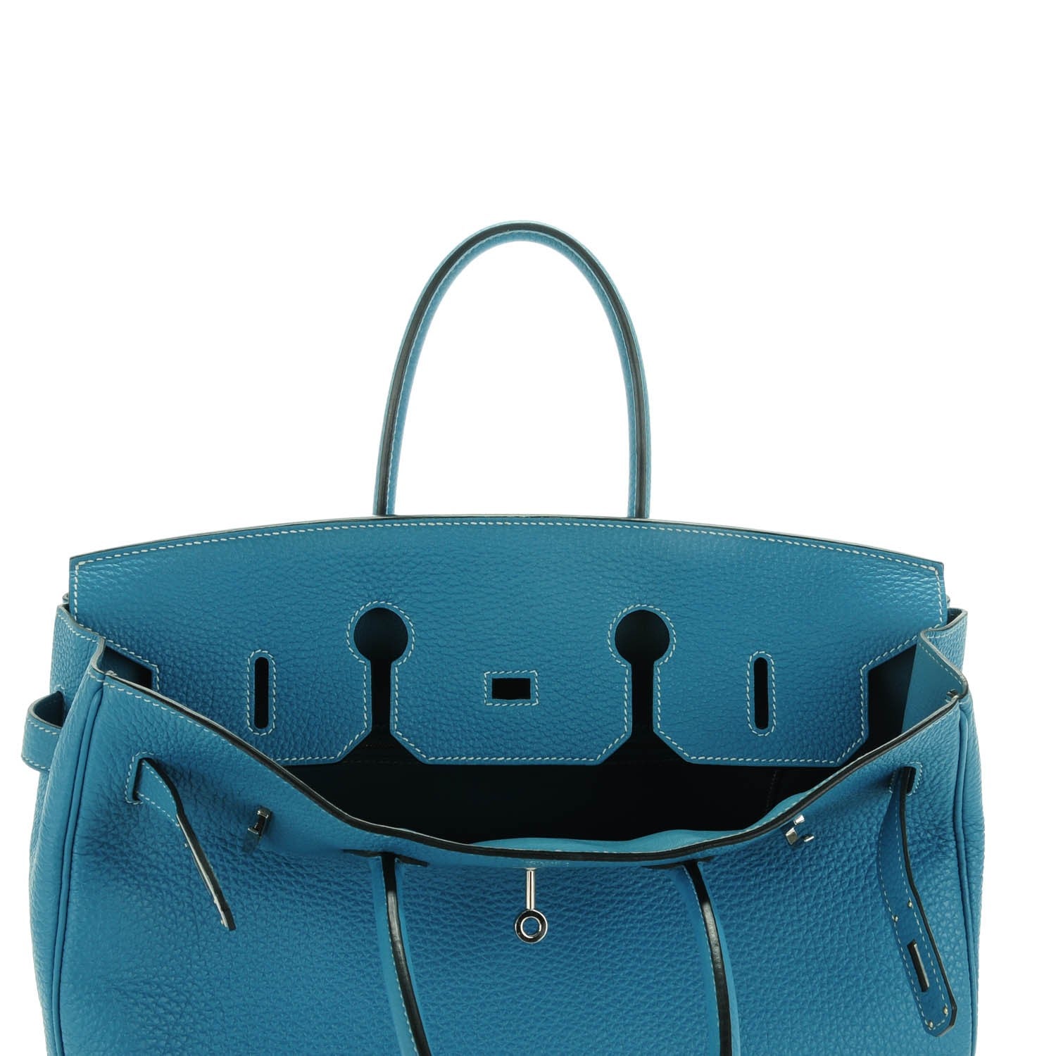 Hermes Togo Birkin 35 Blue Jean 13 of 22