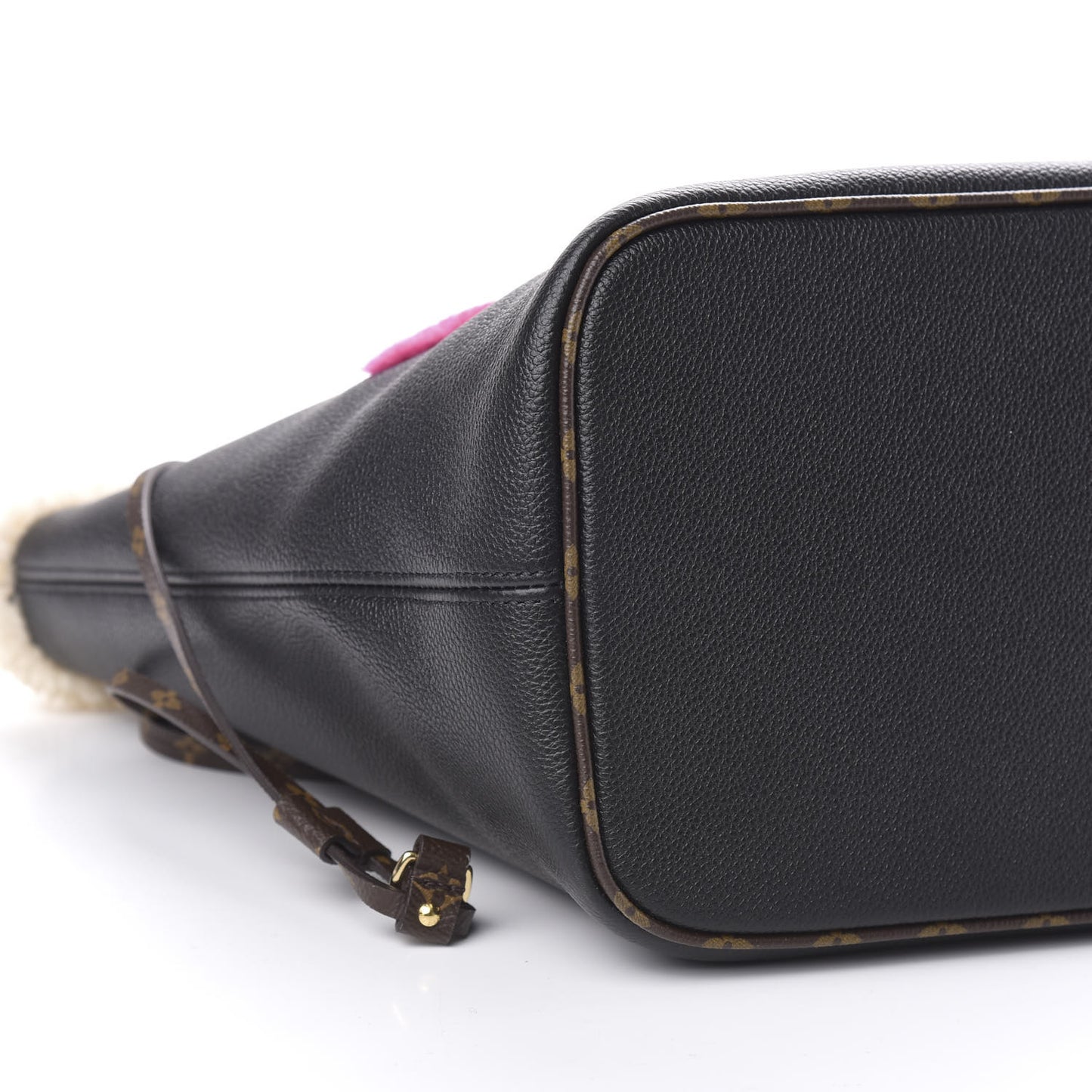 Calfskin Monogram Teddy Neverfull MM Black