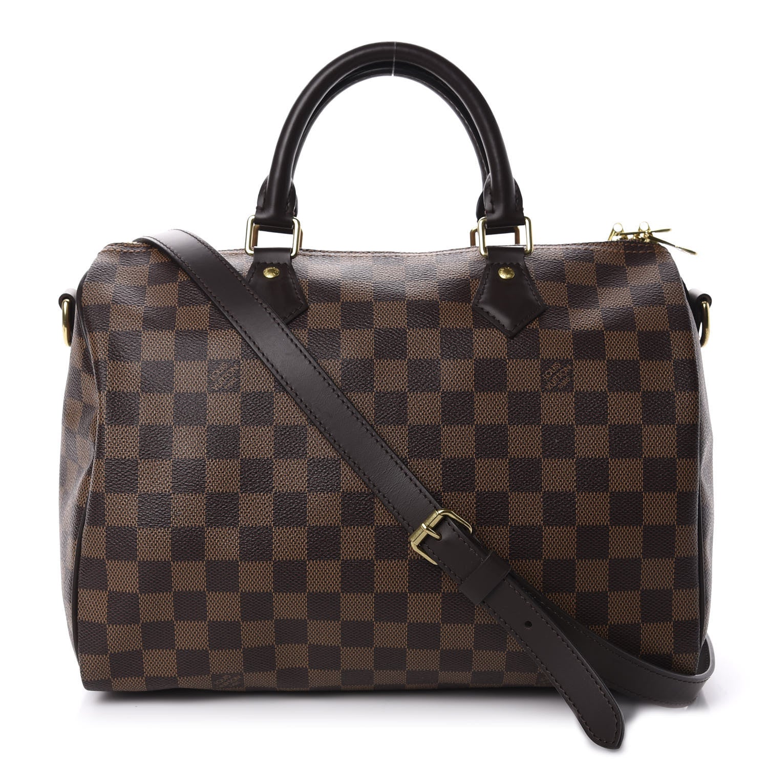 Louis Vuitton Damier Ebene Speedy Bandouliere 30 1 of 10