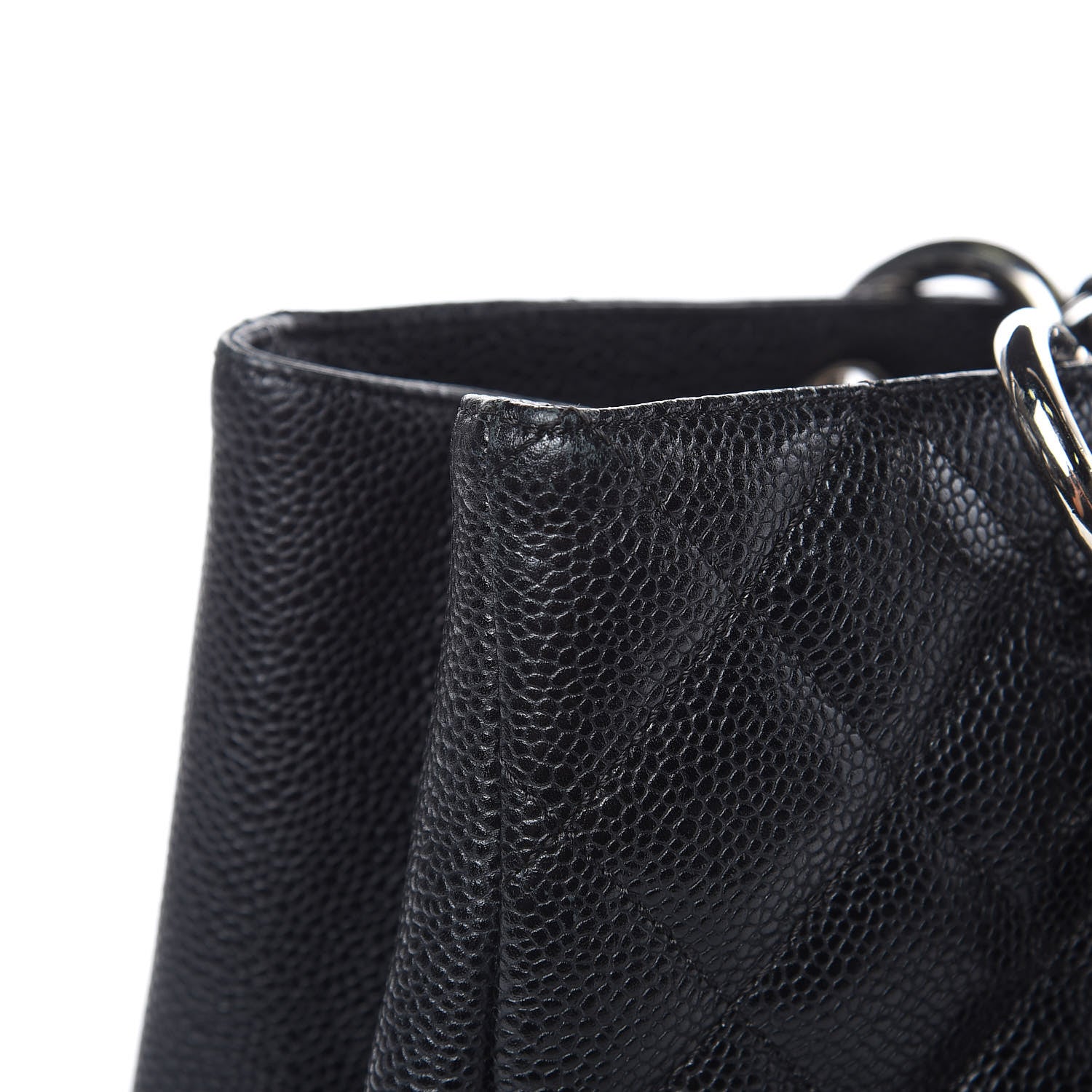 Chanel Caviar Quilted Grand Shopping Tote GST Black 16 of 17