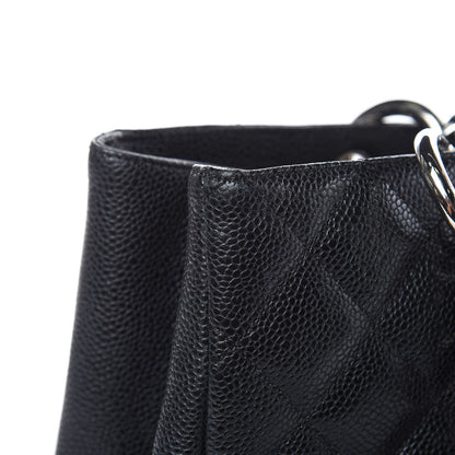 Chanel Caviar Quilted Grand Shopping Tote GST Black 16 of 17