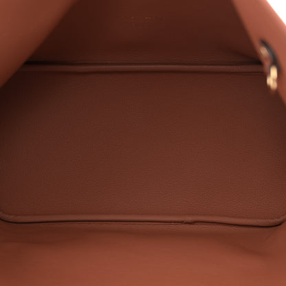 Louis Vuitton Monogram Calfskin Neo Neverfull Inside Out MM Tan 9 of 17