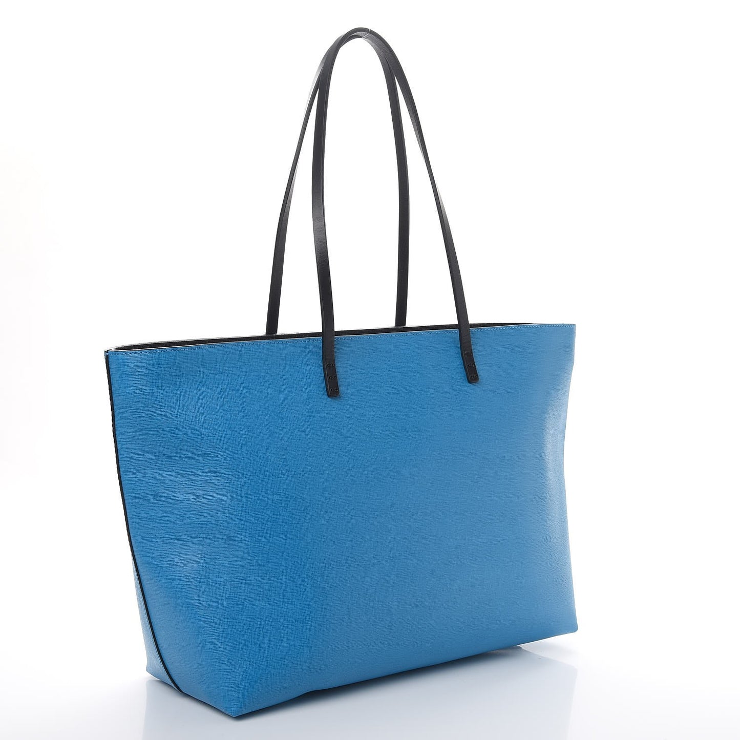 Vitello Elite Cuoio Monster Buggies Medium Roll Tote Blue Royal Black