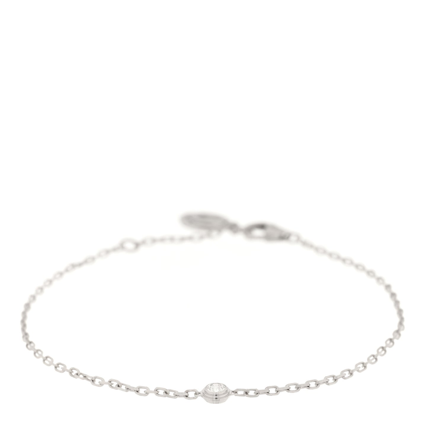 18K White Gold Diamond SM D'Amour Bracelet