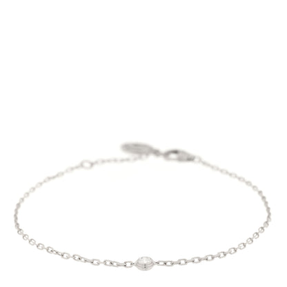 Cartier 18K White Gold Diamond SM D'Amour Bracelet 1 of 3