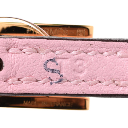 Hermes Swift Hapi 3 MM Triple Tour Wrap Bracelet T3 Rose Sakura 5 of 8