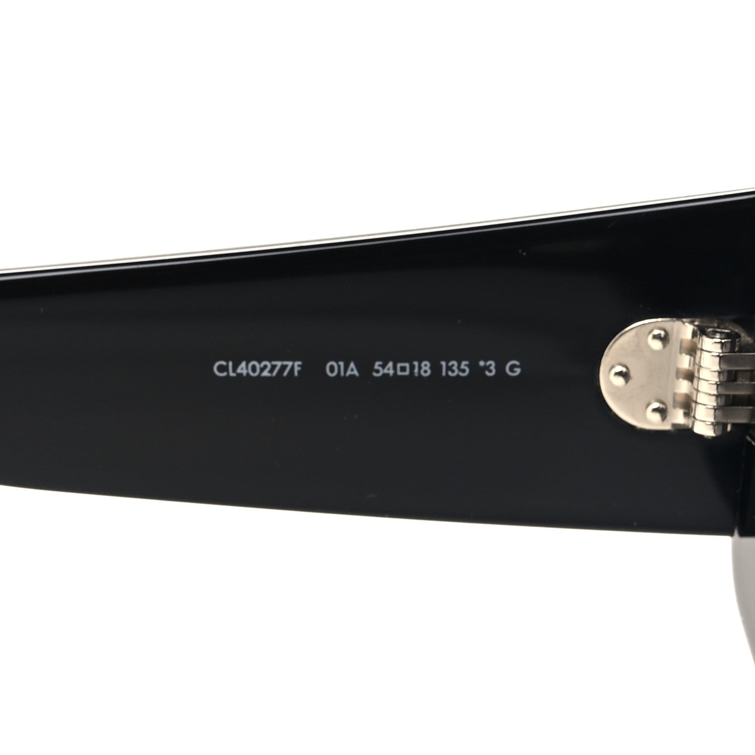 Celine Acetate Bold 3 Dots Sunglasses CL40277F Black 6 of 8