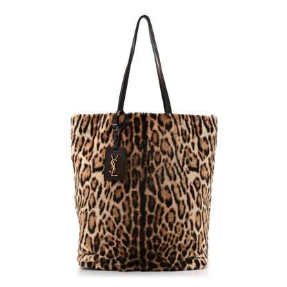 Saint Laurent Leopard Calf Hair Tote 1 of 10