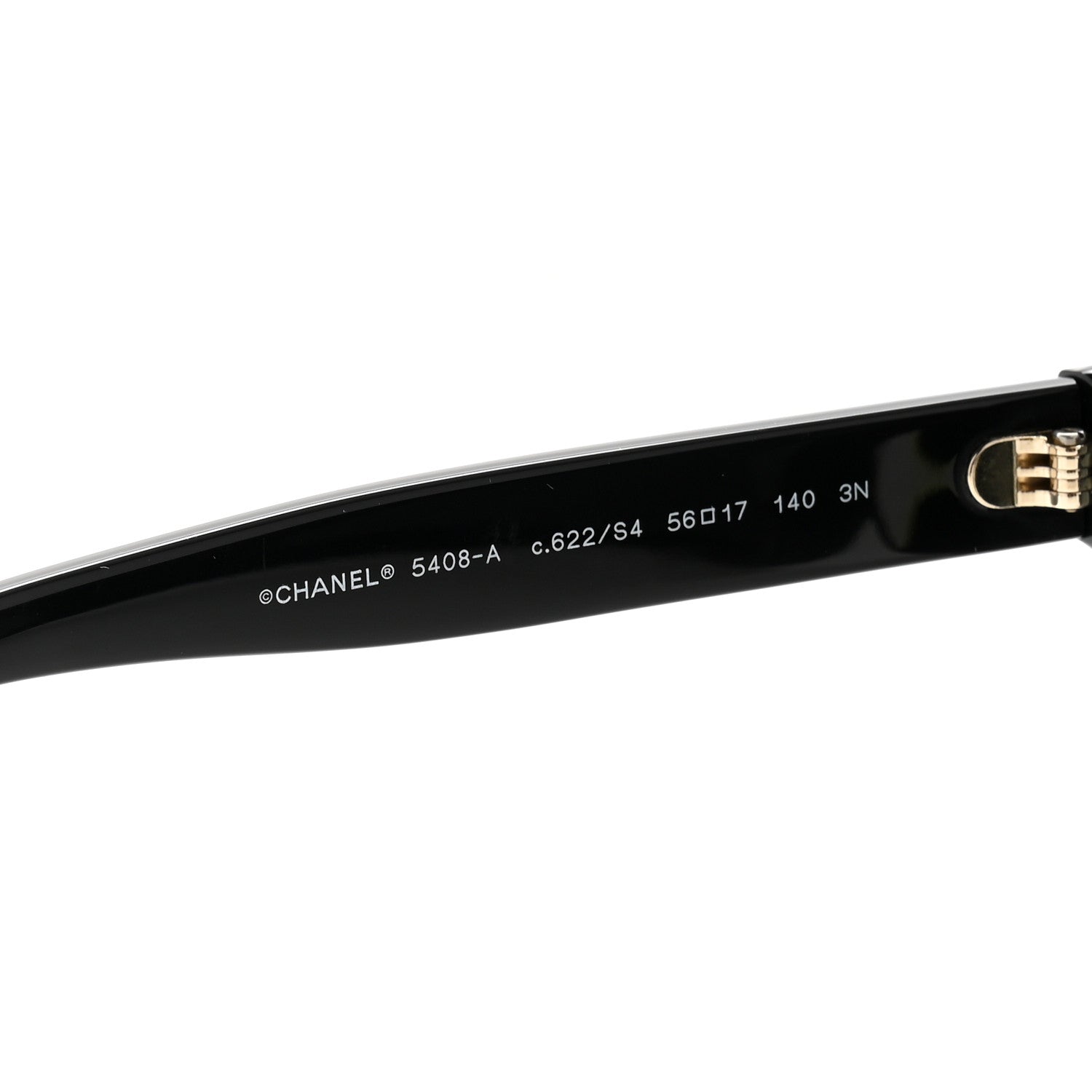 Chanel Acetate Square Sunglasses 5408-A Black 6 of 7