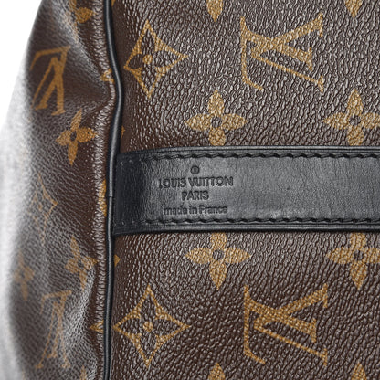 Louis Vuitton Monogram Macassar Keepall Bandouliere 45 7 of 11