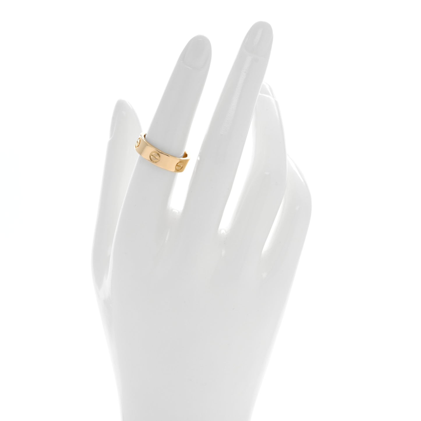 18K Yellow Gold 5.5mm LOVE Ring 54 6.75