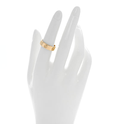 Cartier 18K Yellow Gold 5.5mm LOVE Ring 54 6.75 2 of 4