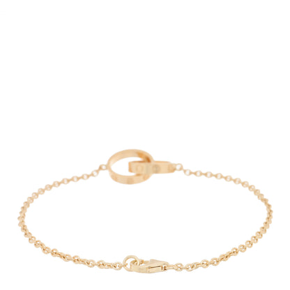 Cartier 18K Yellow Gold Interlocking LOVE Bracelet 2 of 3