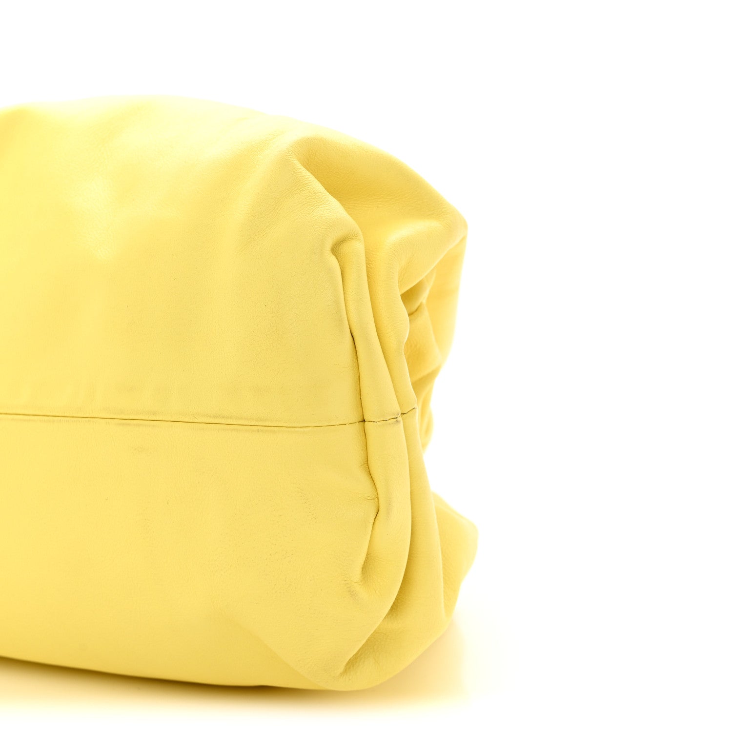 Bottega Veneta Smooth Butter Calf The Pouch Oversized Clutch Sherbert 9 of 9