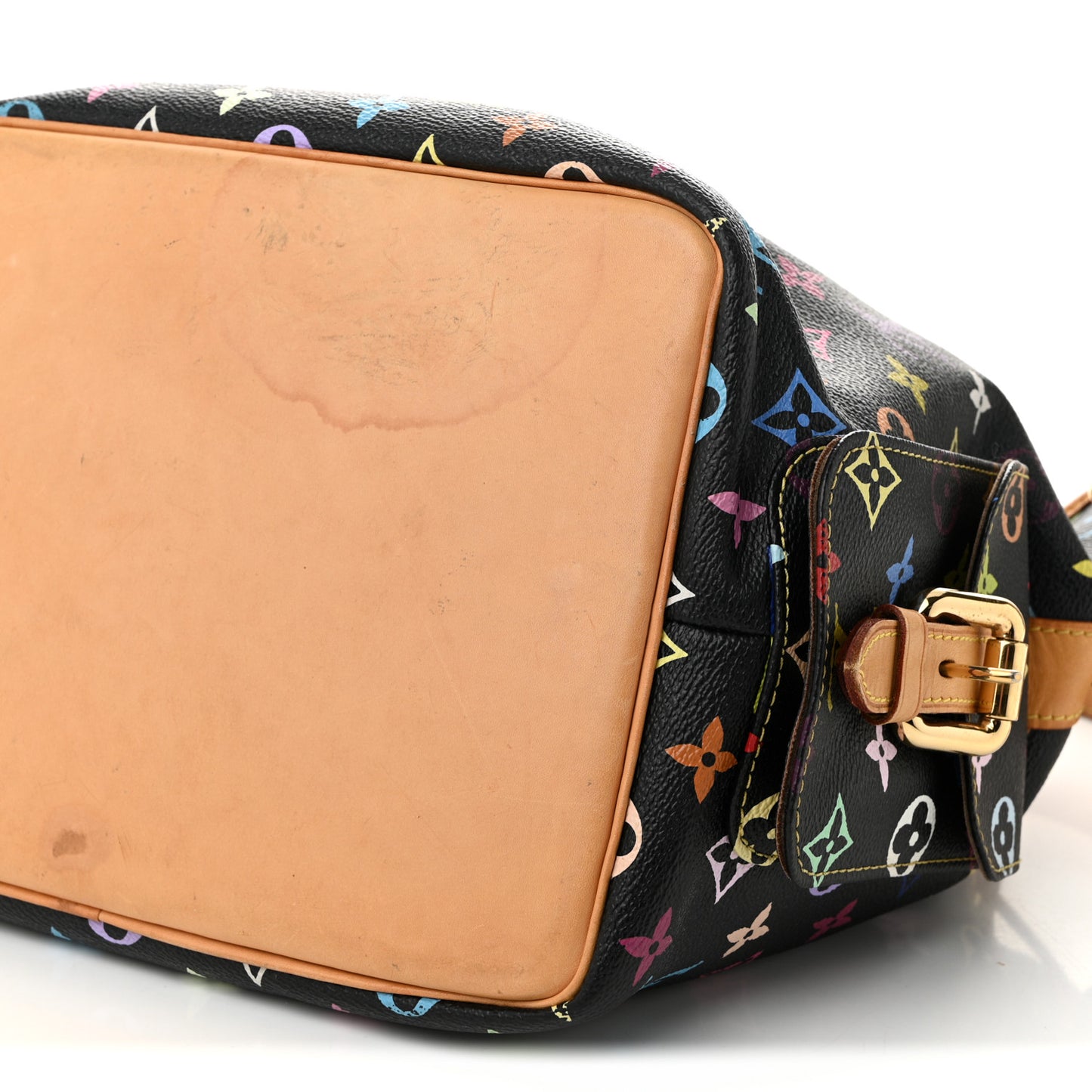 Monogram Multicolor Petit Noe Black