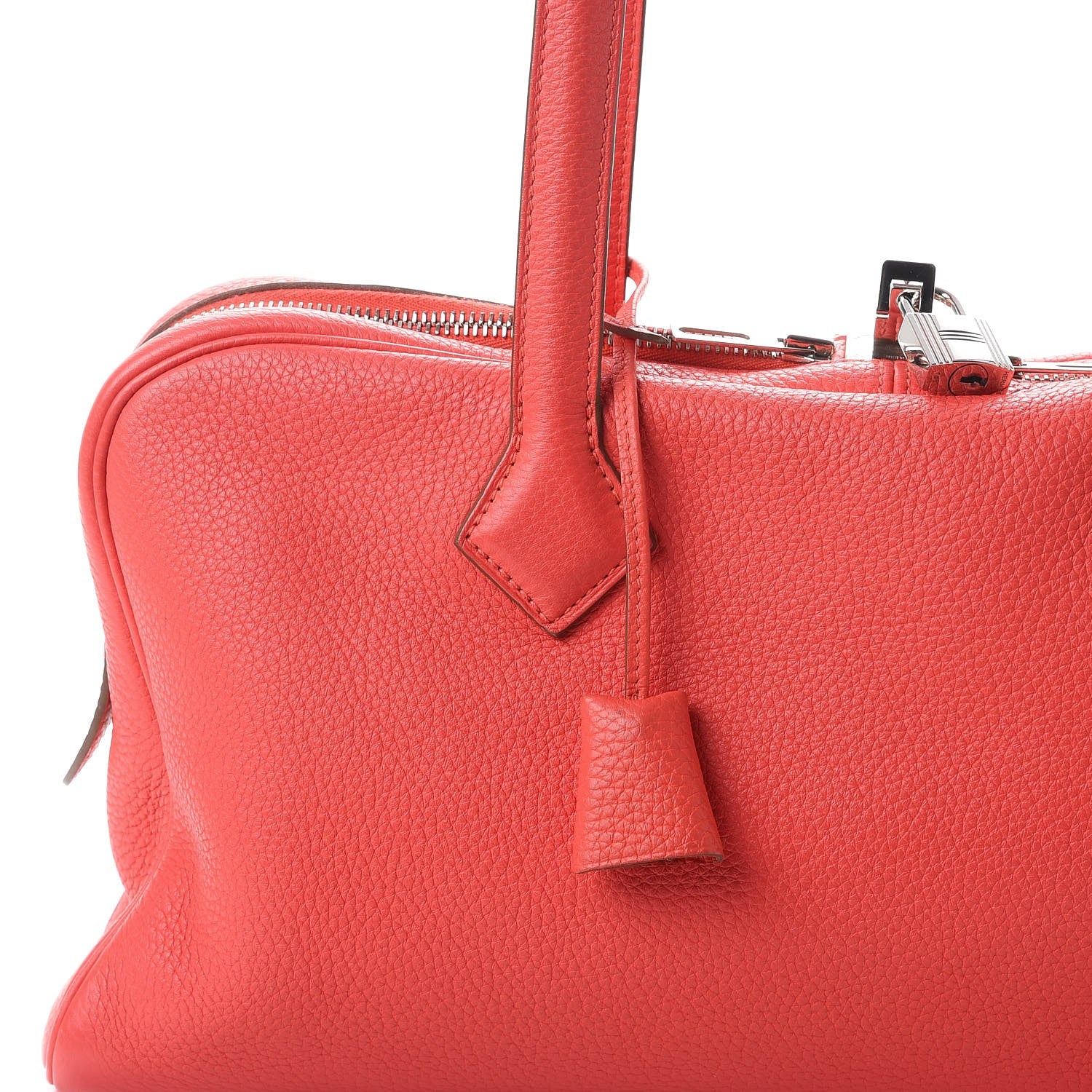 Hermes Taurillon Clemence Victoria Elan 38 Bougainvillea 9 of 12