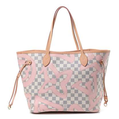 Louis Vuitton Damier Azur Tahitienne Neverfull MM 1 of 5