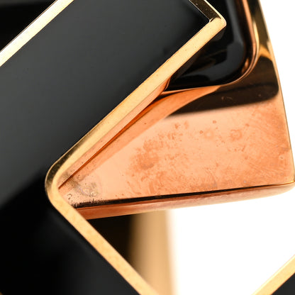 Hermes Enamel Extra Wide Clic Clac H Bracelet GM Black 5 of 6