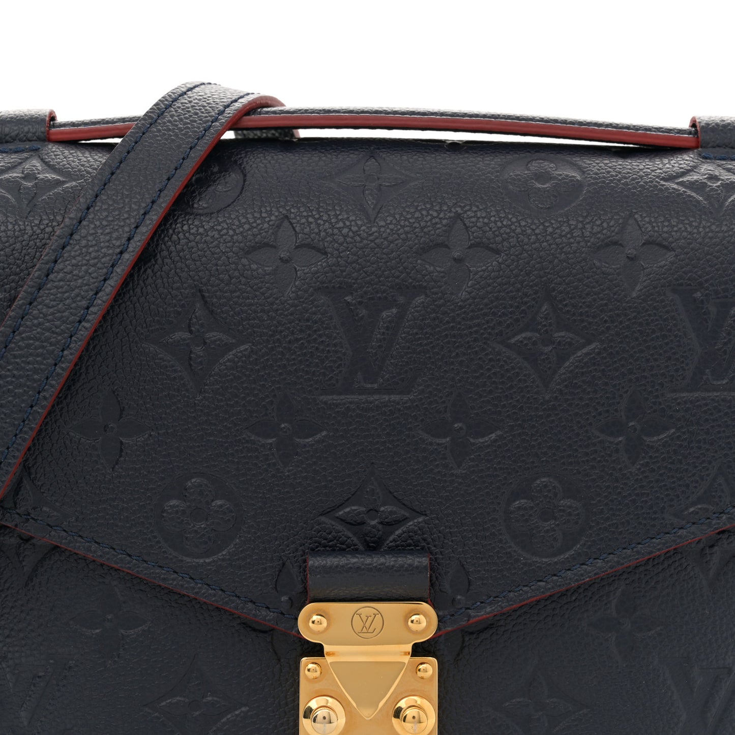 Empreinte Pochette Metis Marine Rouge