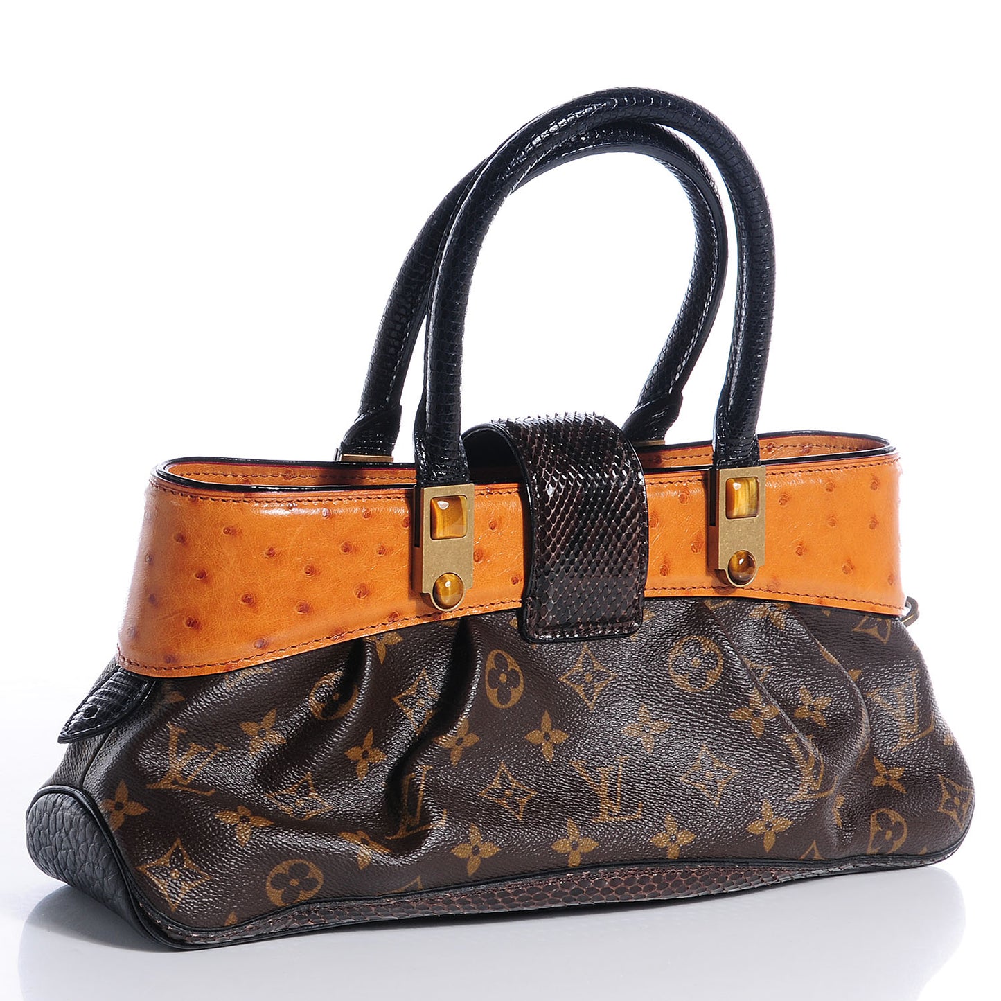 Monogram Waltz Macha Exotic Ostrich Bag