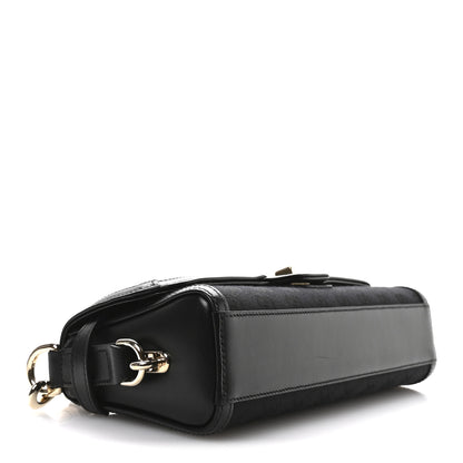 Gucci GG Monogram Small Luce Shoulder Bag Black 4 of 10