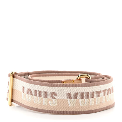 Louis Vuitton Jacquard Speedy Bandouliere 20 Shoulder Strap Beige 2 of 3