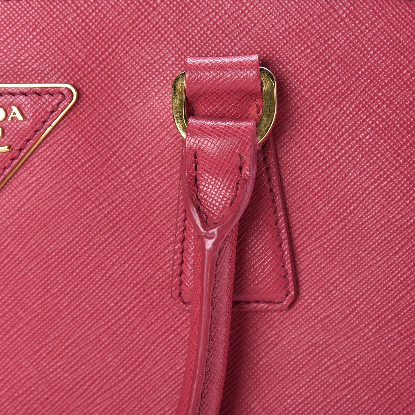 Saffiano Lux Medium Promenade Tote Peonia