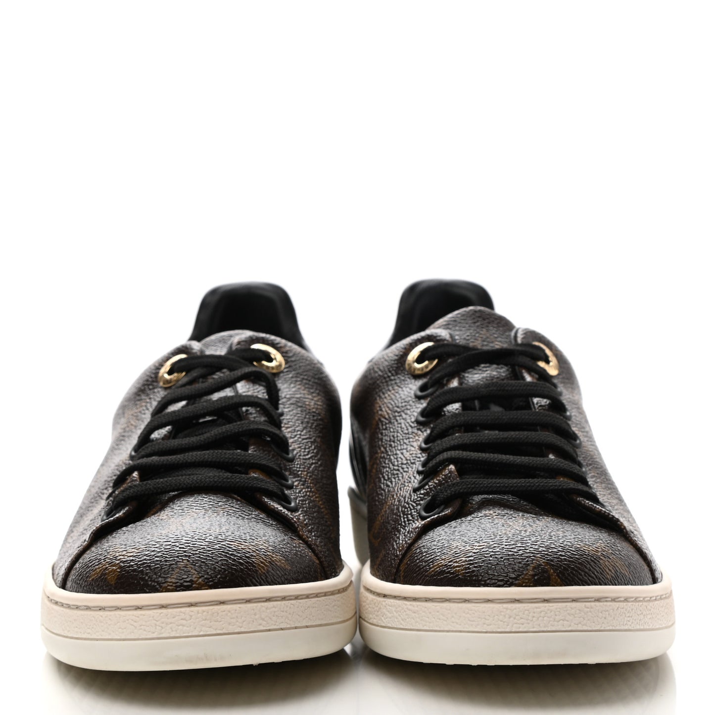 Patent Monogram Frontrow Sneakers 38