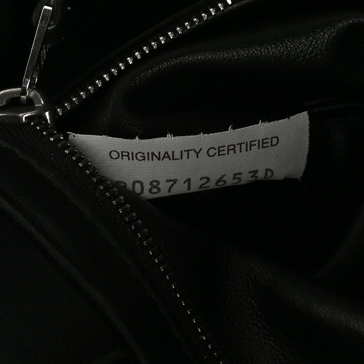 Nappa Intrecciato Tote Black
