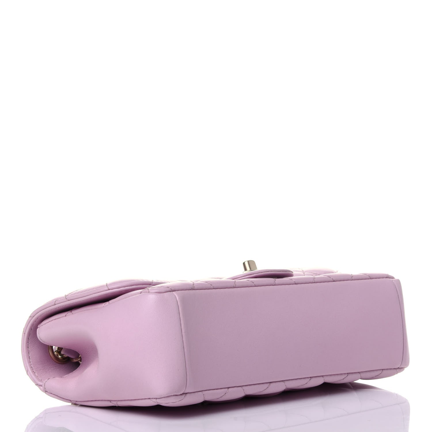 Chanel Lambskin Quilted Mini Mademoiselle Chic Flap Pink 4 of 11