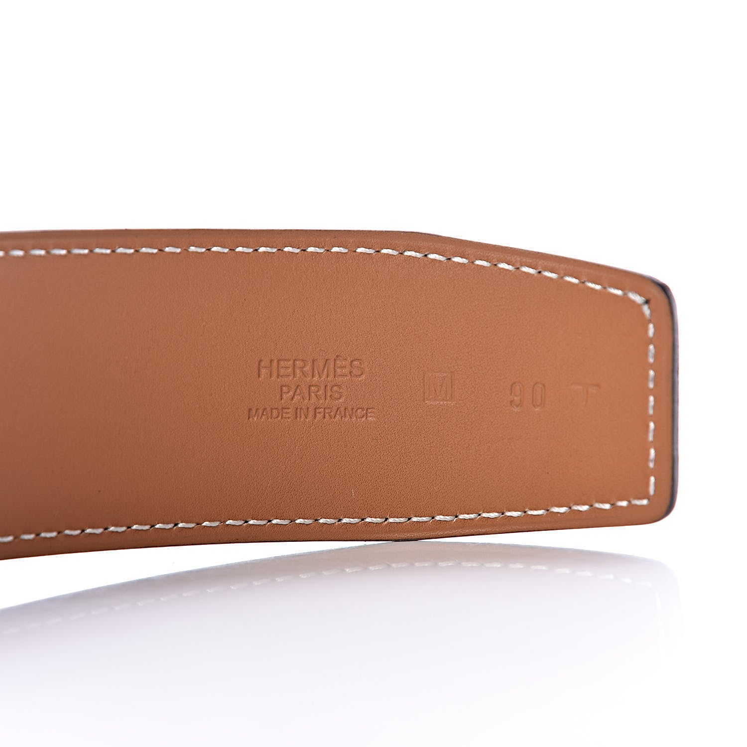 Hermes Box Swift 42mm Constance H Belt 90 Black Gold 6 of 6