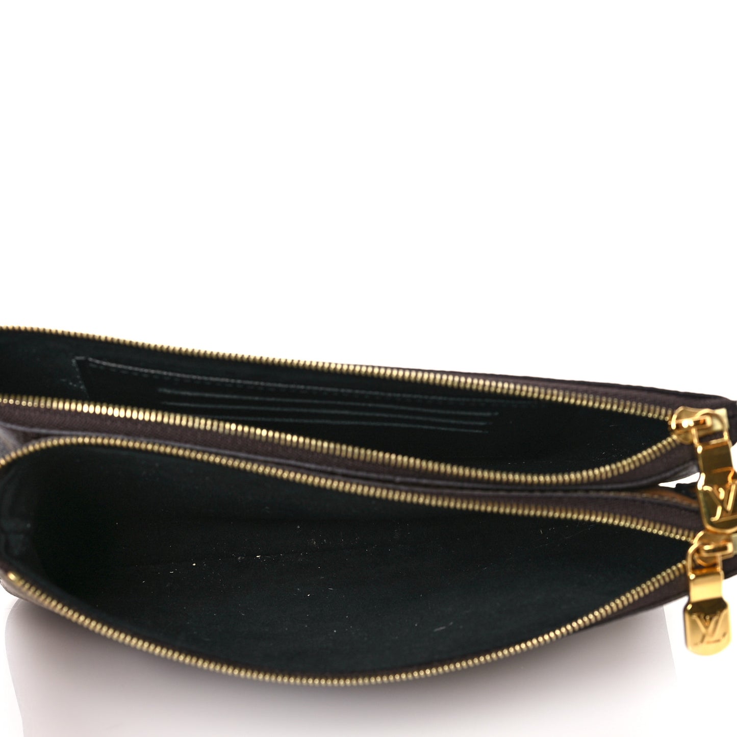 Reverse Monogram Giant Double Zip Pochette
