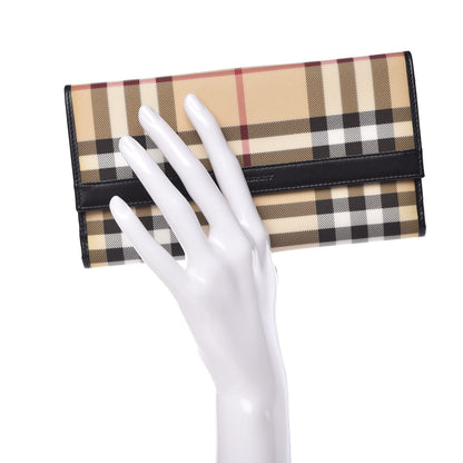 Burberry House Check Continental Wallet Black 2 of 9